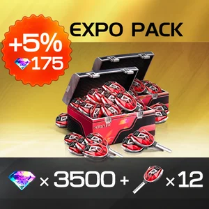 Expo Pack (3500 Gems + 12 Ruby Key)